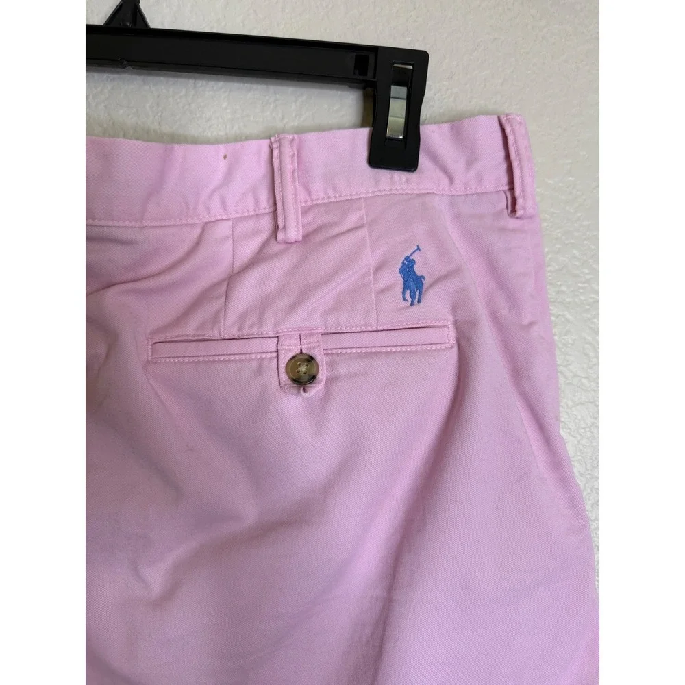 Polo Ralph Lauren Mens 36 Shorts‎ Pink Classic Fit Chino Cotton Twill Preppy